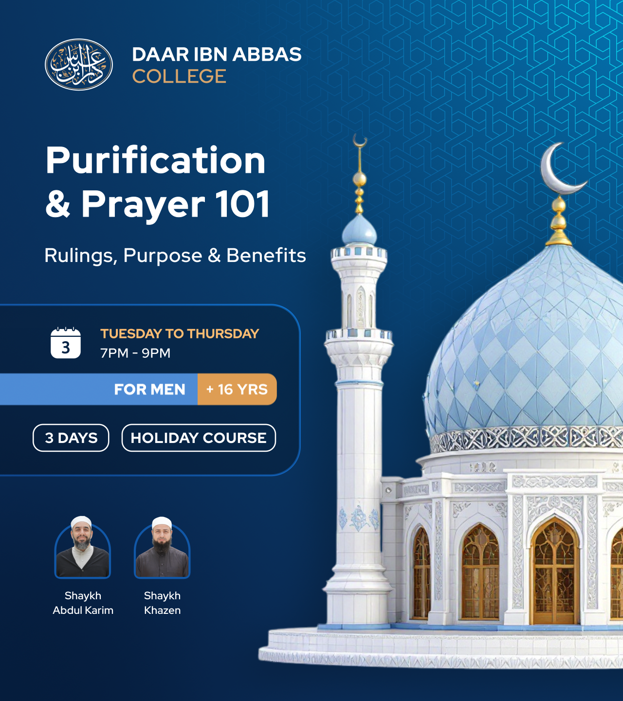 Purification & Prayer 101 - Holiday Course