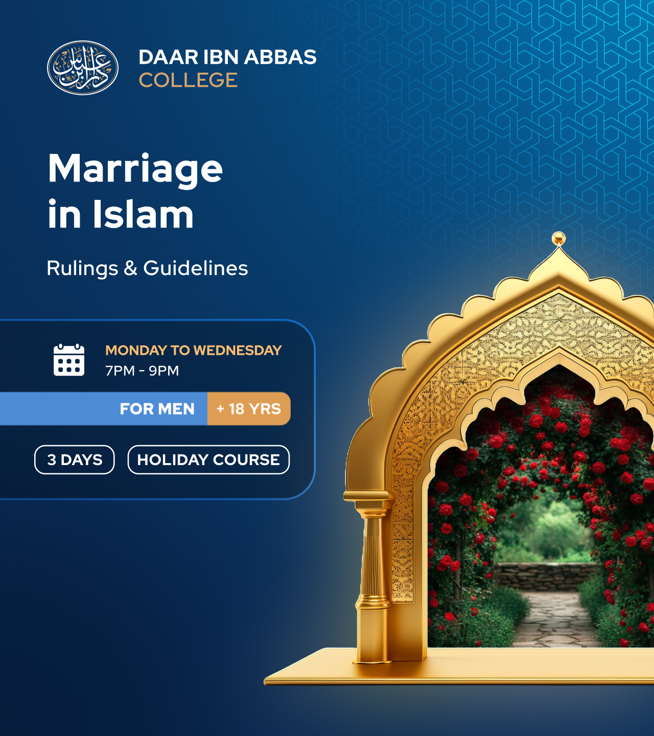 Marriage in Islam – Holiday Course