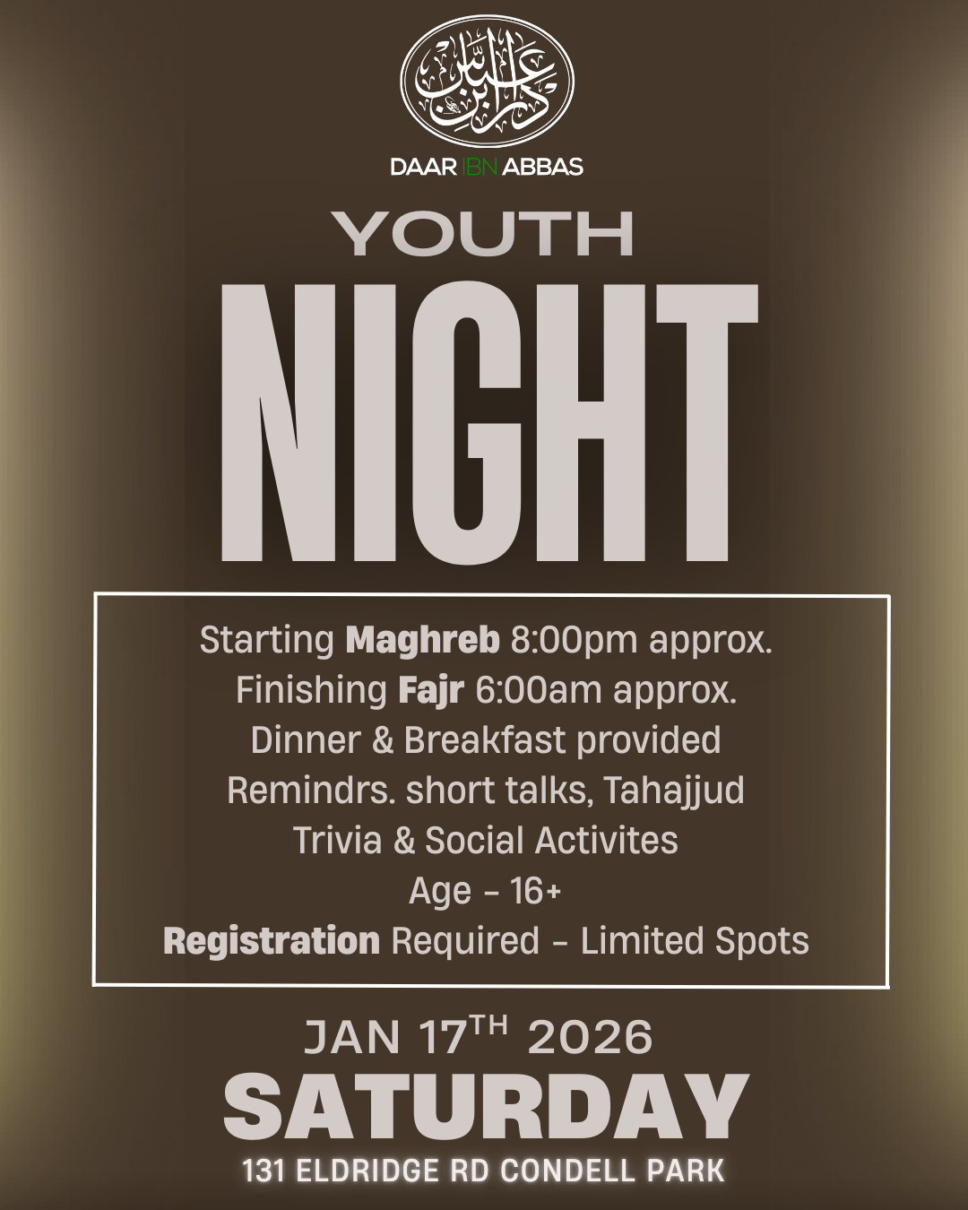 Youth Night - Boys